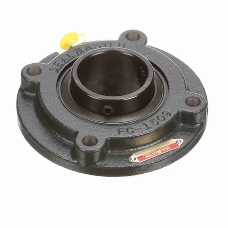 Sealmaster Mounted Cast Iron Flange Cartridge Ball Bearing, SFC-35 SFC-35